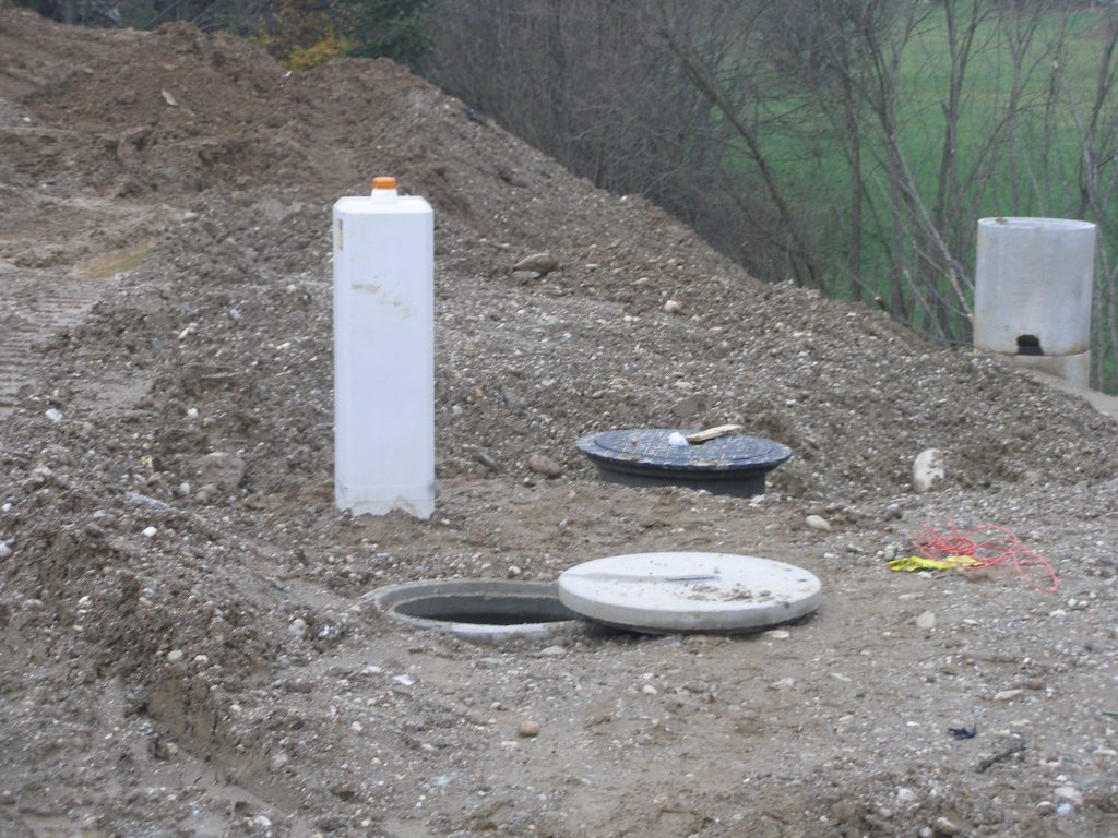 Montaža čistilne naprave